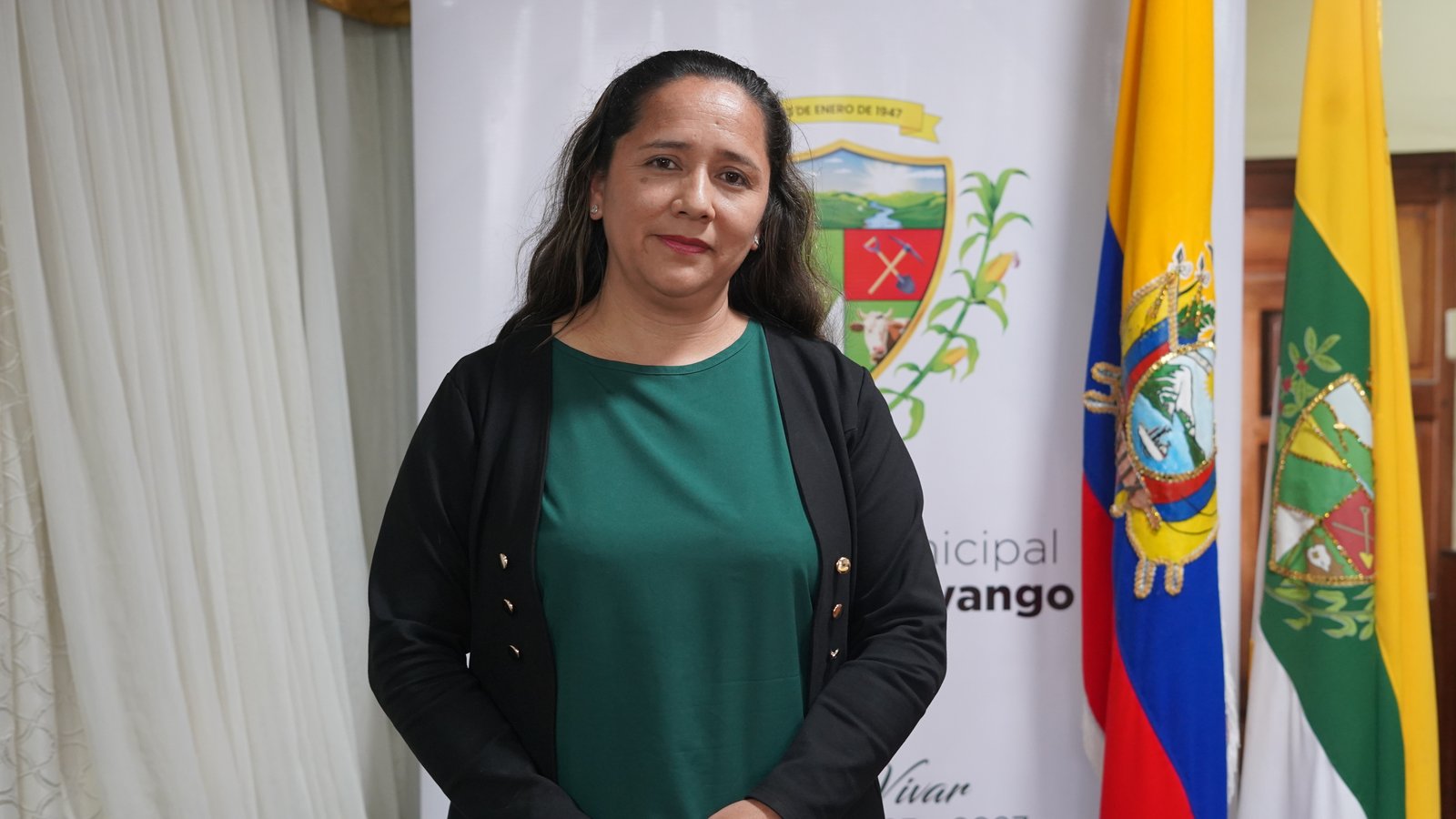 Cecilia Encalada es reelecta como vicealcaldesa del cantón Puyango